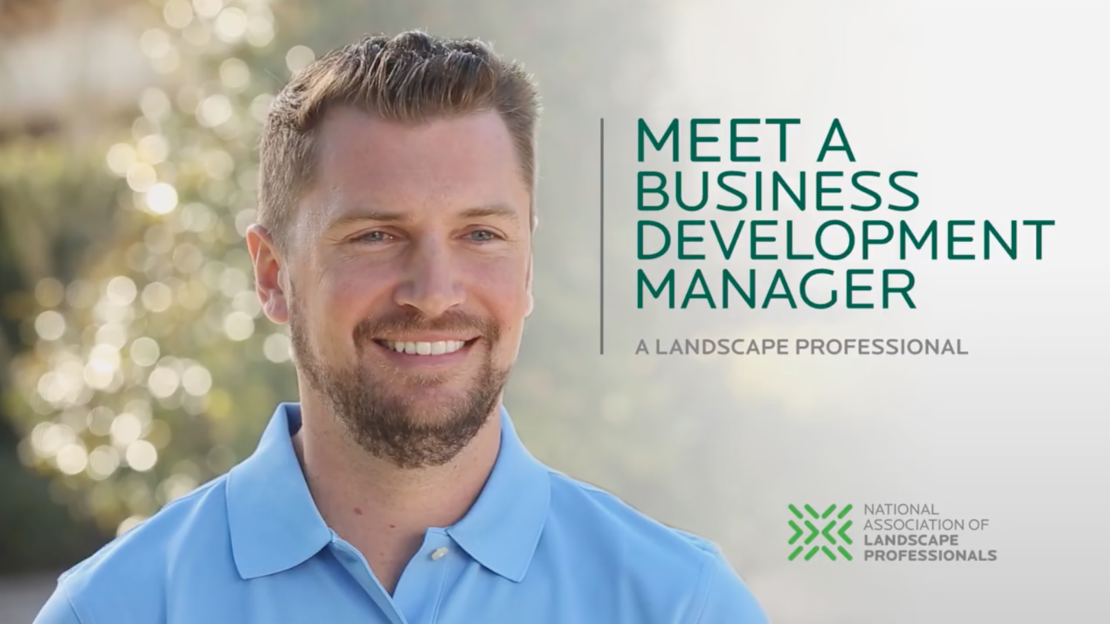 Meet a Business Development Manager - Landscape Industry Testimonial Videos